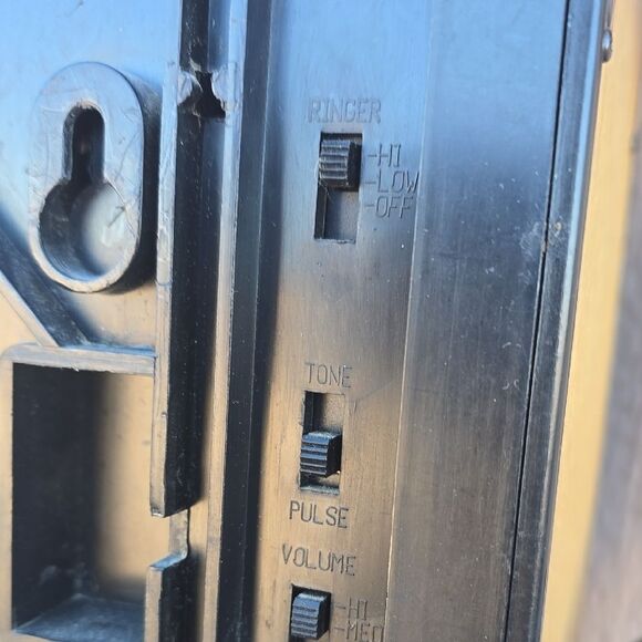 Retro Rotary Wall Phone Clock Decorative Art Piece 1920s Style Novelty - Picture 11 of 15